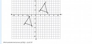Which postulate best proves \triangle PRQ \cong \triangle ACB?... | Filo