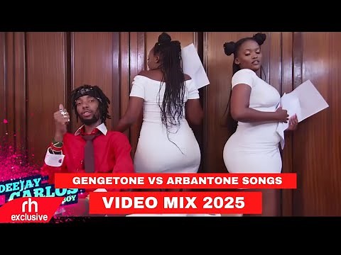 GENGETONE VS ARBANTONE SONGS VIDEO MIX 2025 BY DJ CARLOS FT REKLESS,ETHIC,TIPSY GEE,BREEDER, SSARU