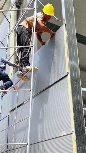 Fast Glass Wool Wall Installation