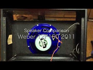 Speaker Sound Test Weber and Vintage Jensen