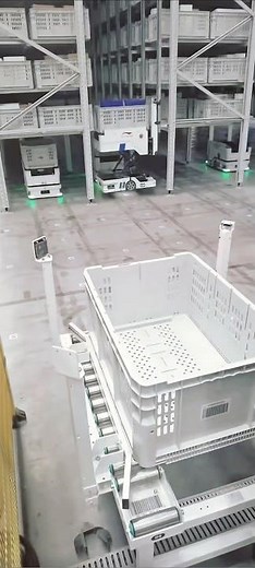 Climbing Robot ASRS Warehouse Technology | Next Generation Automated Storage