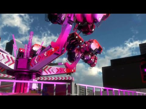 Funfair Ride Simulator 4 Hurricane (Forge) offride FRS4