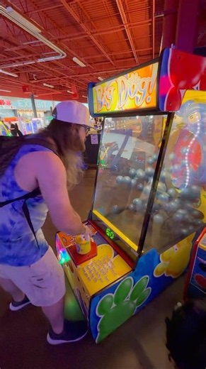 Big Dog Arcade Game GONE WRONG! ⚠️ #shorts #arcade #games