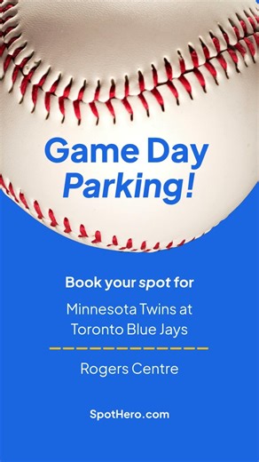 Book Parking for Minnesota Twins at Toronto Blue Jays