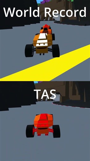 Magenta mines TAS wr #polytrack #racinggames #speedrunning #toolassistedspeedrun