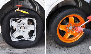 Amazing Wheel Restoration Process 🚙
