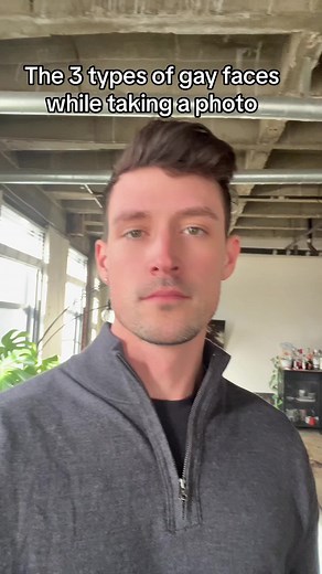 The 3 Types of Gay Faces While Taking a Photo