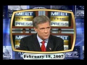 TIM RUSSERT interviewed Tony Snow BOTH MEN NOW GONE 07-13-08