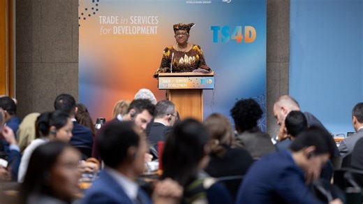 Trade in Services for Development Conference, DG's annual Trade Monitoring Report, and More
