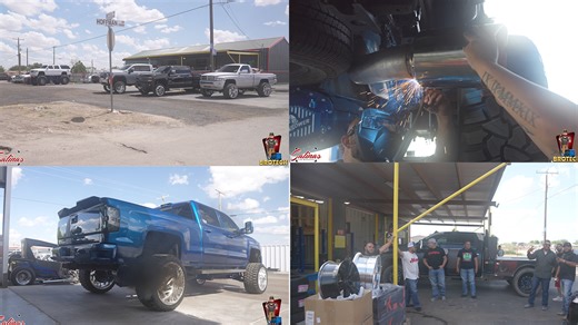 Brotech Oil Change and Services Center, a West Odessa shop who dedicates their time on having vehicles running top notch at all times! Today on Salinas I have Brotech located at 3029 N Moss Odessa, TX 79764 installing a custom built 5 inch exhaust on Salinas Photography’s very own lifted Chevy Duramax fixing a stock broken exhaust, results of daily driving to shows and more. Danny himself took care of all welds with no clamps for a custom look and rattle-less ride. Danny Hernandez and his crew w