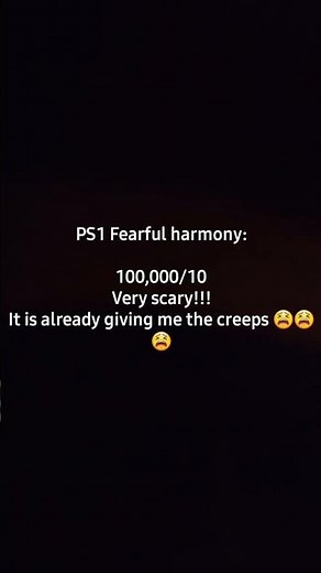 Rating the PS1 fearful harmony