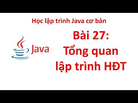 Java - Bài 27: Tổng quan về lập trình hướng đối tượng