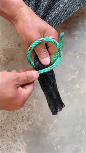 How to tie a strong outdoor sunshade cloth