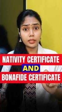 Nativity & Bonafide Certificate Compulsory for NEET Counselling?😱 #neet2026 #neet #neetaspirents #yt