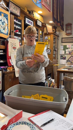 2025 Down The Road Shop Hop Grand Prize Drawing Winners! Slimline Lite: Cheryl Jons Sewing Chair: Carol Jean Stapleton | The Dutch Rose Quilt Shop