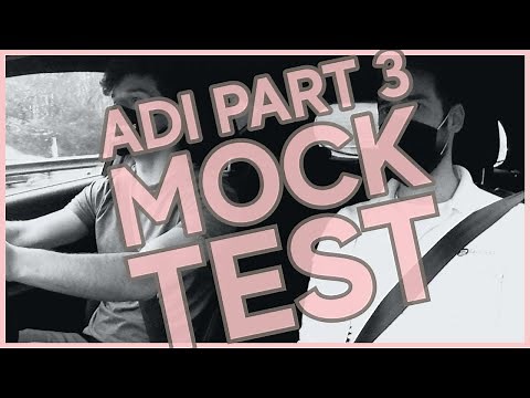 ADI Part 3 | Mock Driving Test | Pass or Fail? | What do you think?