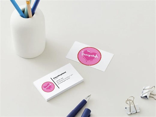 100 Business Cards With Logo and Business Information for 35 Dollars - Etsy