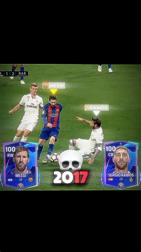 Messi X Ramos Skills 😂👀 | #eafc24 #shorts #fifamobile #fifa23 #fifa22 #fifa21#shortsfeed #fc25