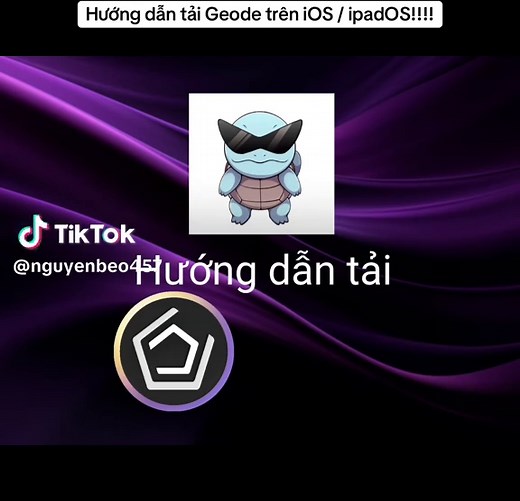 Hướng dẫn tải Geode trên iOS và iPadOS