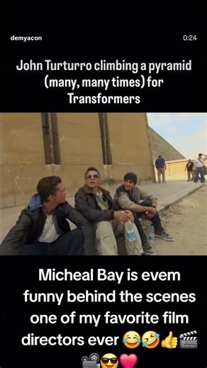 Transformers 2 Behind The Scenes Micheal Bay and John Turturro very funny wish I was there