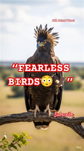 Top Fearless Birds on Earth That Fear Nothing! 🦅🔥 #shorts #birds #nature #fearless #birdshorts