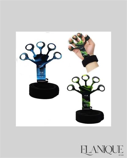 Finger Gripper Finger Exerciser Guitar Finger Exerciser 6 Resistant Levels Recovery Physical Tool...