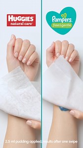 If you’ve ever had a wipe tear during a 💩 diaper change, you know there’s nothing worse! Make the switch to new Pampers Free & Gentle wipes because they clean better and are 5X stronger. They also have a grippy texture for a quick clean while still being gentle on baby’s skin 🙌🏻 1 | Pampers