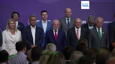 Brazil unveils first locally made supersonic fighter jet