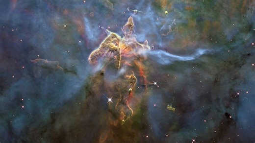 Mystic Mountain: Bright Pillar in the Carina Nebula - NASA Science