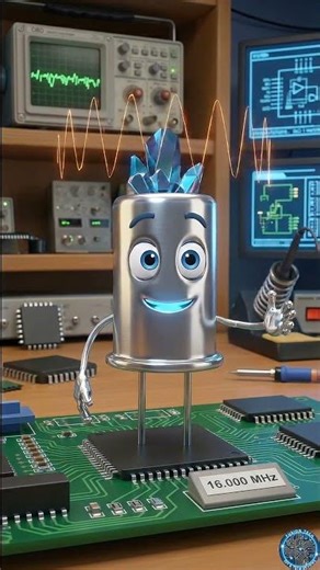 🔍 Unlocking the Frequency: Crystal Oscillator Basics Explained!🔮