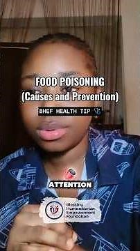 Food Poisoning: Causes & How to Prevent It 🩺 | BHEF Health Tips