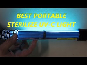 BEST Portable Sterilize UV-C Light Germicidal UV Lamp Handheld Disinfection REVIEW