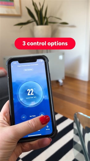 Thanks to the Kogan SmarterHome™ Premium Glass Panel Heater, you...