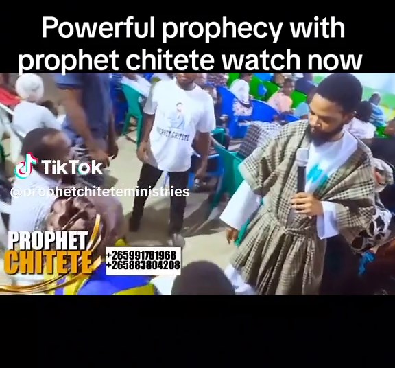 Powerful Prophecy with Prophet Chitete - Watch Now