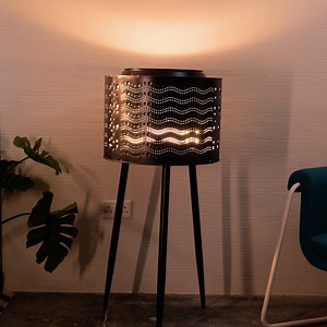 How to recycle a washing machine drum into a stylish lamp! | 5-Minute MAGIC