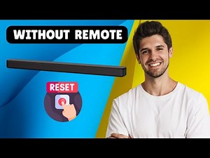 How To Reset LG Soundbar Without Remote (Quick & Easy)