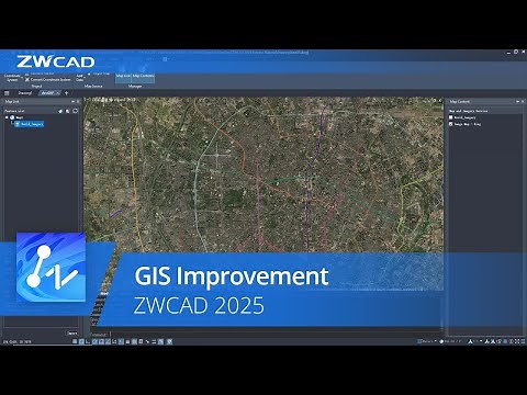 GIS Improvement | ZWCAD 2025 Official