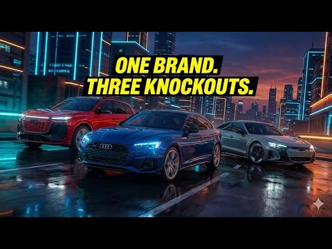 Audi's Three-Car Revolution Why They Are Dominating Luxury Right Now