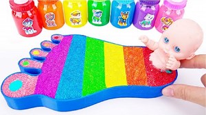 137K views · 1.7K reactions | Satisfying Video l How to make Mixing Nail Foot from BathTub | CoCo Car | Facebook