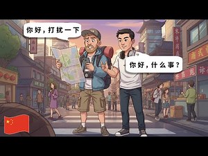 10 Short Chinese Conversation for Beginners – Asking for Directions