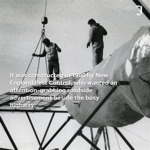 35K views · 605 reactions | He's big, he's blue and he's a bug. But RI's iconic Big Blue Bug is much more than that. If you've ever driven by him on I-95 and wondered why there's a big, blue termite on the site of the road, here's what to know. | The Providence Journal | Facebook