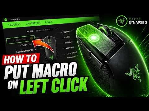 How To PUT Macro On Left Click In Razer Synapse 3 (EASY) 2026