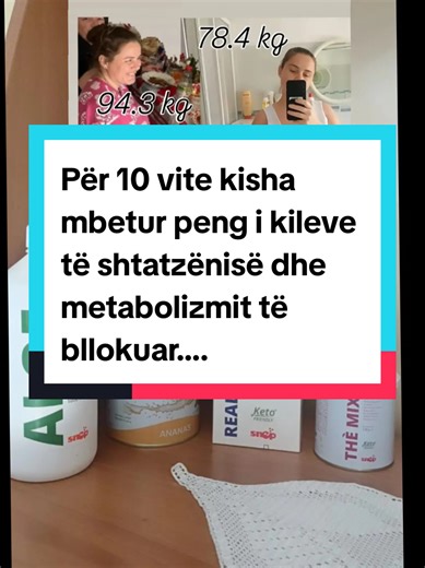 ​Diferenca mes një reklame dhe një rezultati real jam unë! 🙋‍♀️✨ ​Shumë njerëz flasin për produkte, por unë zgjodha t'i provoj e para në trupin tim. Për 10 vite kisha mbetur peng i kileve të shtatzënisë dhe metabolizmit të bllokuar. Isha skeptike, e lodhur dhe pa shpresë... derisa vendosa t'i jap një shans vetes me produktet bimore Snep. 🇮🇹 ​Sot jam 16 kg më e lehtë dhe me një energji që nuk e kisha pasur kurrë më parë. Kjo është arsyeja pse sot i reklamoj me kokën lart: sepse unë jam prova q