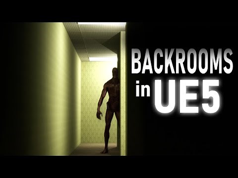 Making THE BACKROOMS in UE5 | Unreal Engine 5 Level Process