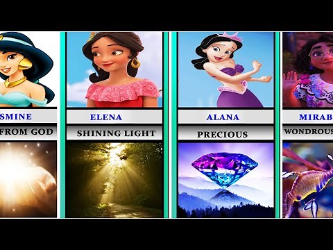 Disney Princess And Their Meaning of Names
