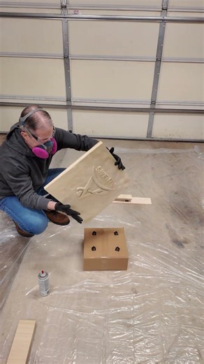 Spray lacquer finish