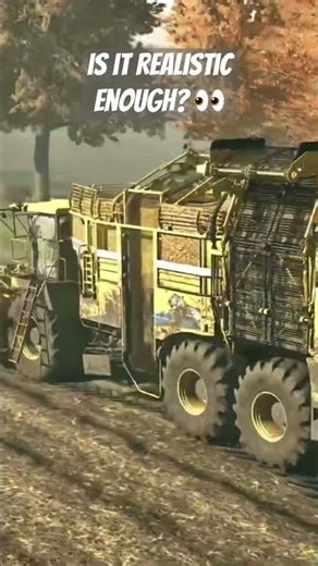 🔥 Ropa Tiger realism harvest | Reshade FS25 | realistic #fs25 #shorts #ls25 #farmingsimulator #yt