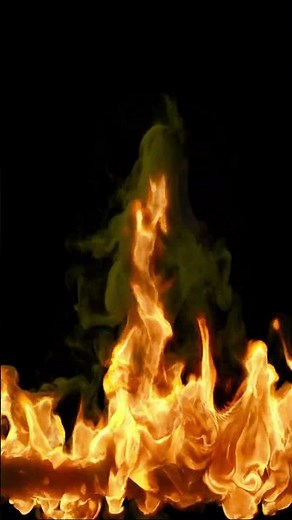 Burning Fire Background 4k Peaceful Fire Flames Video