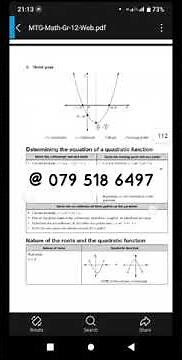 Grade 12 Functions 🔥