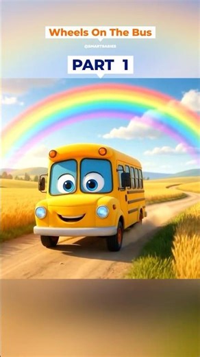 🚌 Wheels on the Bus | Part 1 | Nursery Rhymes for Toddlers | SmartBabies